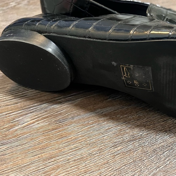 Who What Wear Poppy Flats Croc Loafers 7 - Picture 6 of 6